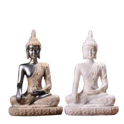 China / Creative Home Decoration Ornaments Home Decoration Resin Buddha Gifts Small Sitting Buddha Entrance Ornaments for sale