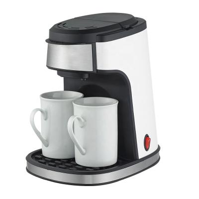 China RL-CM6619 Hotel Drip Coffee Machine With Two Ceramic American Coffee Cups Easy Use for sale