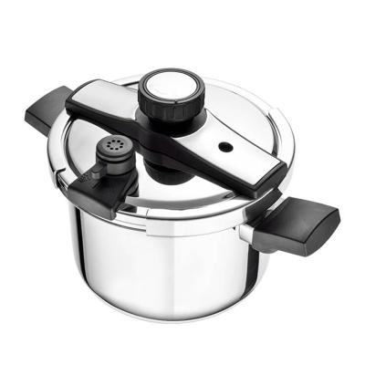 China Best Sustainable Selling Dual Handle Stainless Steel Pressure Cooker Cookware for sale