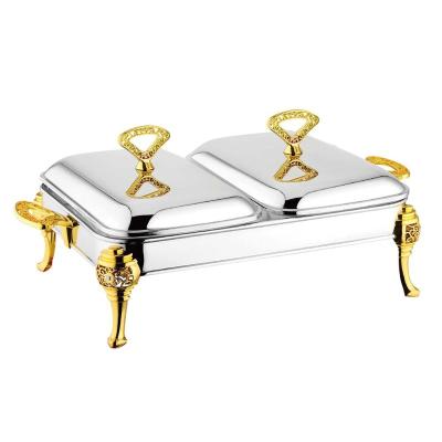 China Sustainable Hot Selling Stainless Steel Buffet Food Warmer Economy Warming Up In Dish for sale