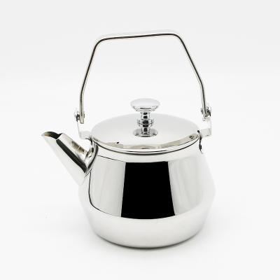 China Factory Price Sustainable Home Used Turkish Arabic Morocco Stainless Steel Teapot for sale