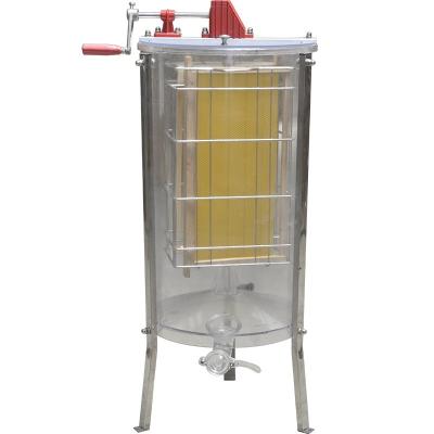 China Manual Honey Extractor Farms FAS Acrylic Transparent Honey Extractor With 2 Frames Honey Extractor for sale