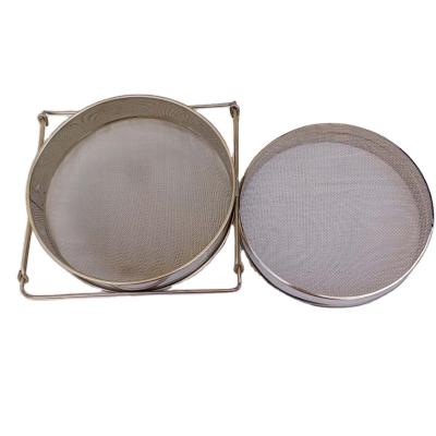 China Farms Beekeeping Equipment Double Honey Sieve Stainless Steel Honey Sieve Beekeeping Tools On Sale for sale