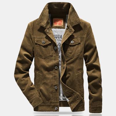 China Spring and Autumn Outdoor Jacket Men's New Popular Designed Casual Corduroy Jacket Men's Breathable Machining Clothes for sale