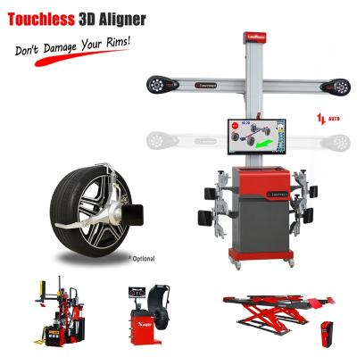 China Latest Car Database 3D Wheel Aligner Smart Car Wheel Alignment Machine For Distributors RS8 for sale