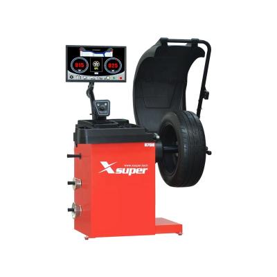 China Reliable Car Wheel Balancer For Garage With Auto Weight for sale