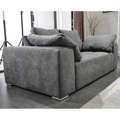 China (Other) Factory Price Adjustable Cheap Classic Gray Fabric Sofas Sectionals Living Room for sale