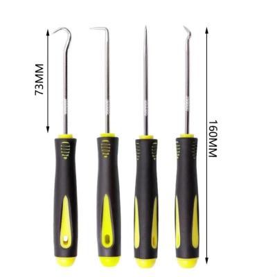 China New Arrival 4pcs DIY Mini Precision Screwdriver Pick and Hook Set for Car Auto-Oil Gasket for sale