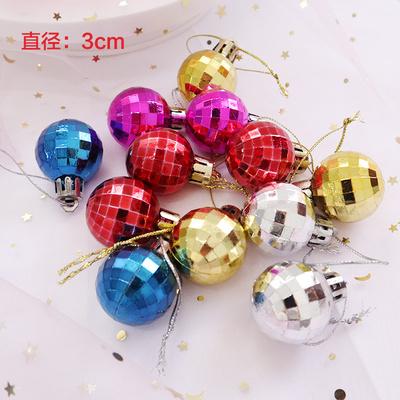 China Amazon Hot Sale Plastic Christmas Party Supplies Harden Colors Special Balls Props Props Design Christmas Balls Ornaments Widely Used for sale