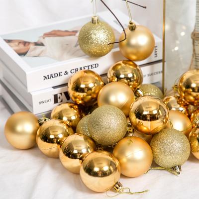 China 2021 Plastic Christmas Tree Balls For Party Supplies Wedding Favors Party Decoration Happy Birthday Gifts Cheap Christmas Balls for sale