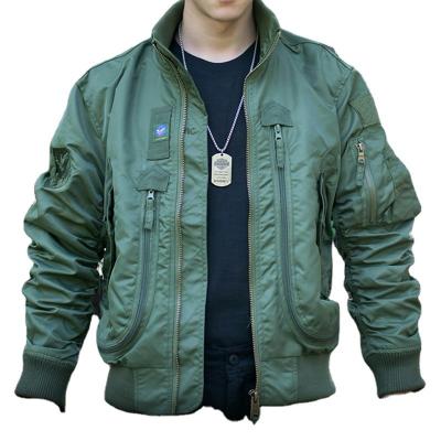 China QUICK DRY OEM100% Polyester Men's Flight Jacket Bomber Jacket  waterproof jacket for sale