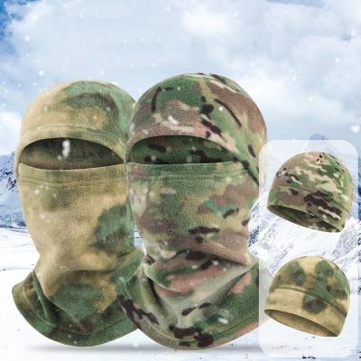 China COMMON New Fashion Outdoor Winter Cycling Motorcycle Camouflage Balaclava Full Face Fleece Ski Fleece Balaclava for sale