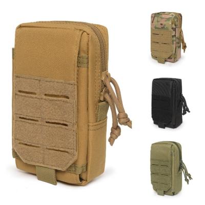 China Eco-friendly Portable Tactical Mobile Phone Bag Molle Pouch Belt Loop Clip Men Outdoor Wallet for sale