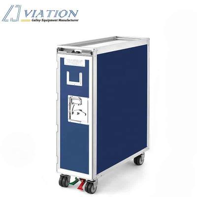 China Storage Aluminum Alloy Airplane Aviation Airline Meal Cart for sale