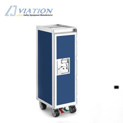 China 4 Wheels AIRCRAFT EQUIPMENT Galley Good Quality Aviation Meal Trolley Half Aircraft For Sale for sale