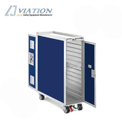 China AVIATION EQUIPMENT High Demand Airline Equipment Aluminum Airplane Trolley Service Cart for sale