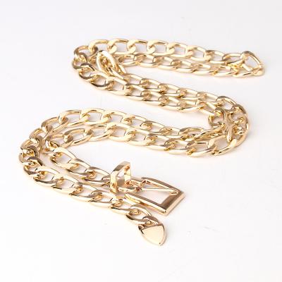 China 2022Chain belt wholesale metal waist chains fashion accessories fashion jeans clothes belts chain belts for sale