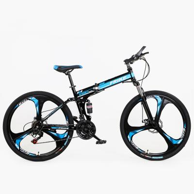 China Mounrain Street/Folding Bike 21 Speed ​​26 Inch Double Bottom Price Adult Damping Mountain Bike for sale