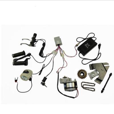 China Manufacturers supply complete set of modified electric bicycle mid-mounted DC motor 16