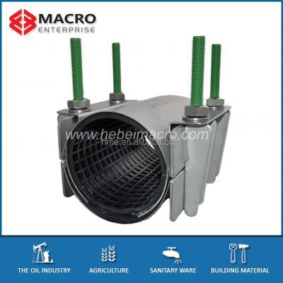 China Pipe Clamp Pipe Leak Repair Clamp for PVC, HDPE, PP and Steel Pipes for sale