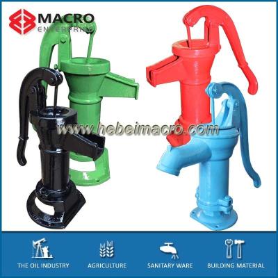 China Easy To Install And Maintain Various Color Painted Finish Casted Iron Garden Pumps Water Pump Hand Pumps for sale