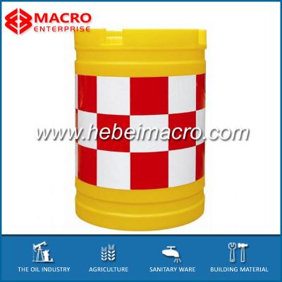 China Such as dangerous obstacles filled with water and and placed in the entrance of the road PE safety plastic rotation crash bucket for sale