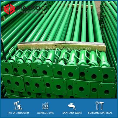 China Adjustable Steel Tube Q235 Steel Post Shoreline For Construction Scaffolding for sale