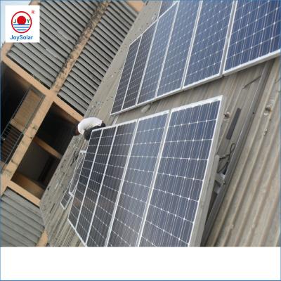 China Q235 steel with hot-dipped solar panel 12v 200w of galvanization and powder coated solar panel prices for air conditioner for sale