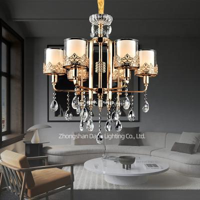 China Modern Luxury Hotel Living Room Chandelier Gold Dining Room Glass Arm Chandeliers Large Modern K9 Luxury Hotel Crystal Chandelier for sale