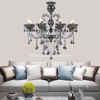 China Wholesale Custom New Hotel Home High Quality Luxury Modern Traditional Style Leaded Crystal Chandeliers Lamp Pendant Light for sale