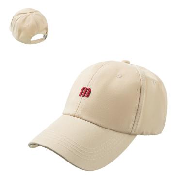 China JOINT Classic Soft Hot Sale Top 6 Baseball Hats Panel Camp Unstructured Hats for sale