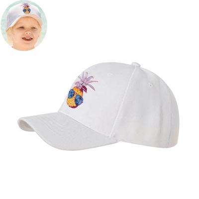 China JOINT Classic Soft Warm Sale Kids Baseball Hats Panel Camp Unstructured Hats for sale