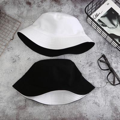 China Dobby Adult Sun Hats For Women Men Simple Custom Cotton Classic Logo Fisherman Trucker Bucket Hats for sale