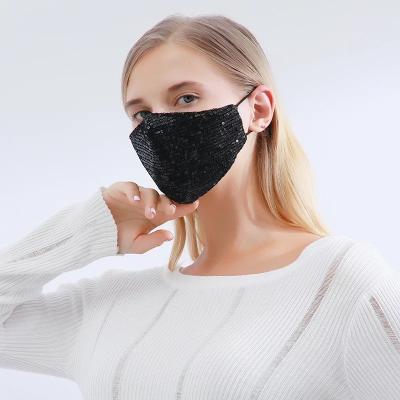 China Party Masks Wholesale New Style Women Ladies Girls Party Fashion Glitter Mask For Party for sale