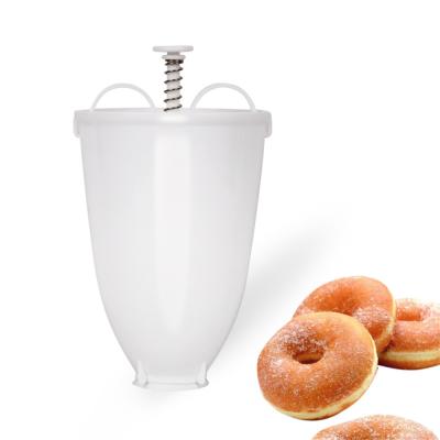 China Donut Mold Easy Quick Portable Donut Maker Waffle Dispenser Manual Stocked Donut Machine for sale