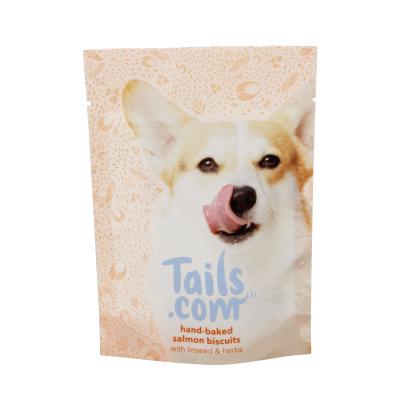 China Purebred Dog Food Packaging Mylar Moisture Proof Printed Plastic Bag With Resealable Zipper Food Grade for sale