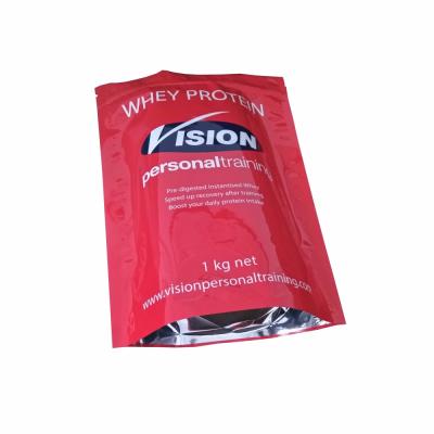 China Customized printed laminated material moisture proof 1kg protien milk powder packaging bag for sale