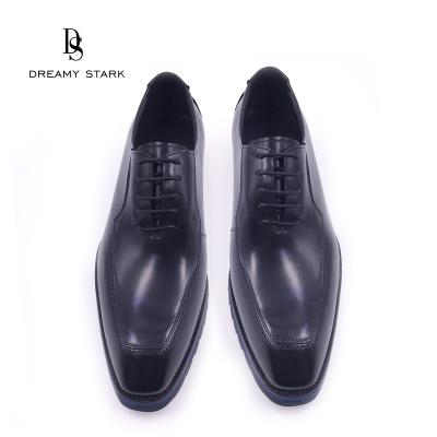 China Deodorization Ceremonial Genuine Leather Handmade Business And Wedding Men Shoes for sale