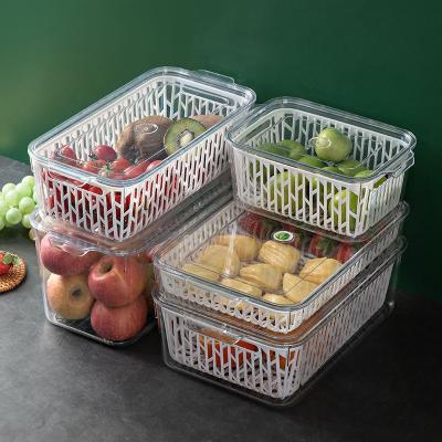 China Viable Manufacturer Amazon Hot Sale Freezer Kitchen Food Storage Container Refrigerator Storage Box for sale