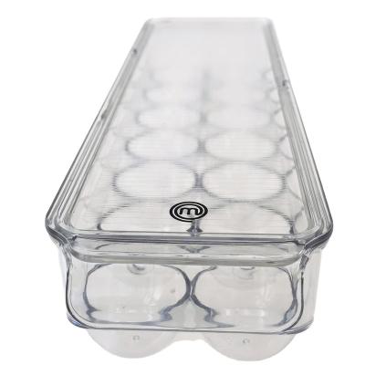 China 2022 New Freshness Preservation Kitchen Anti-collision Carton Clear Waterproof Plastic Egg Storage Box for sale