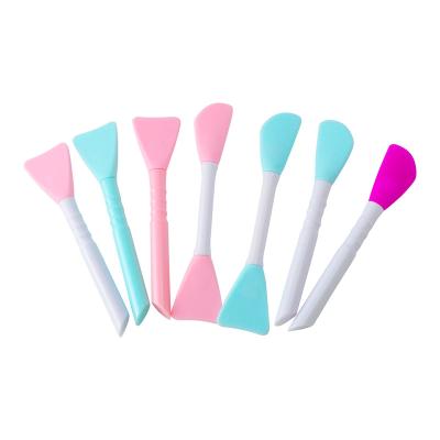 China High Quality Smudge Brush DROPSHIPPING Silicone Soft Face Mask Sweep Beauty Tool Facial Mud Mask Applicator Brush for sale