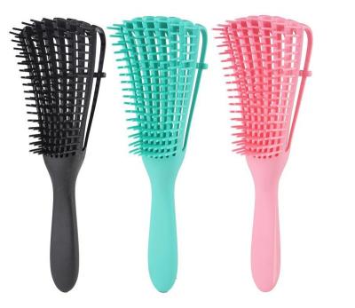 China Hot Selling Waterproof Detangling Hair Combs Detangling Brush Big Size Detangler Hair Comb Brush for sale