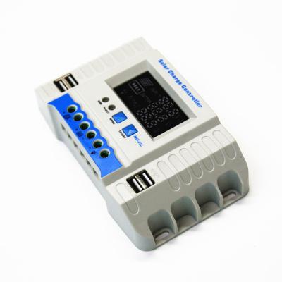 China Solar Panel Controller Full Function Adaptation 20A DC 12v 24v Solar Panel Controller Full Function Protection PWM Solar Charge Controller for sale