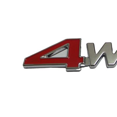 China Custom New Auto Accessories Car Letter Badge Automotive Accessory General Emblem for sale