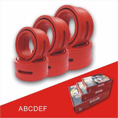 China spring buffer red color cushion power buffer shock absorber for sale