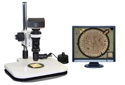 Cina Microscopio di alta risoluzione di Digital, microscopio stereo dello zoom con la macchina fotografica digitale in vendita