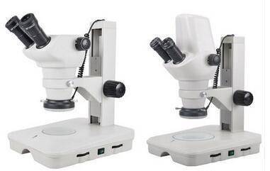 Chine insertion en verre stéréo NCS-600A du microscope 125mm de bourdonnement de 6.3:1 de distance de fonctionnement de 115mm à vendre