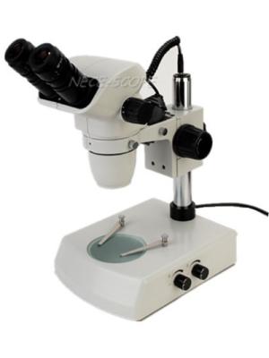 China φ95mm Microscoop van het glas de Stereogezoem, de Stereomicroscoop van Trinocular met de Verhouding 1:6.7 van het Cameragezoem Te koop