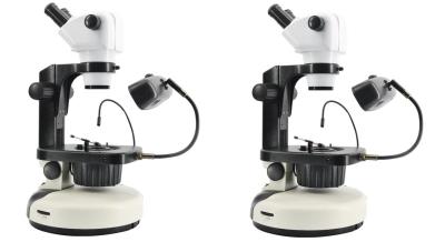 Cina microscopio di luce fluorescente 7W, microscopia leggera polarizzata compensativa 12X - 75X in vendita