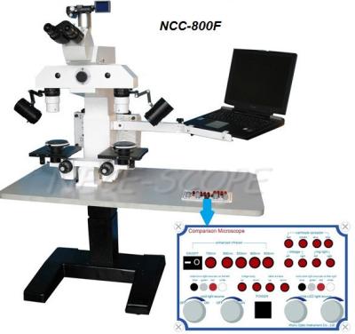 China 0.7X - 4.5X Microscoop van de gezoem de Stereo Gerechtelijke Vergelijking WF10X/Ф24mm Te koop